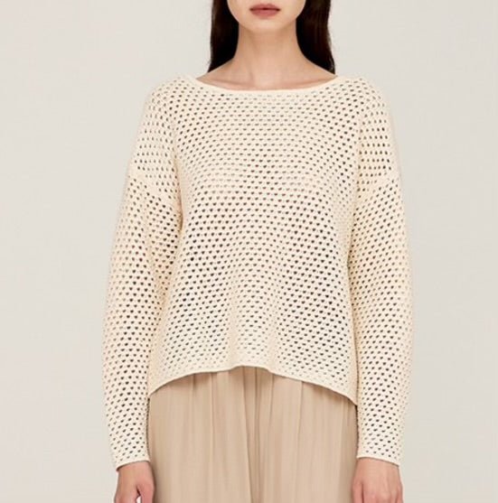 Candace Cream Sweater - Shop Pink Suitcase