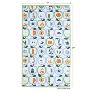 Apple Stems Microfiber Kitchen Towel