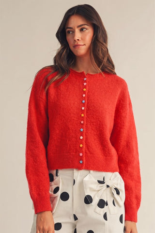 Starlene Ruby Cardigan