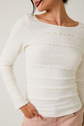 April White Lace Top