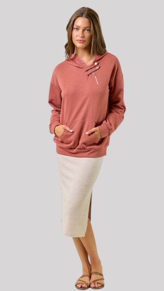 Reagan Burnt Orange Sweatshirt