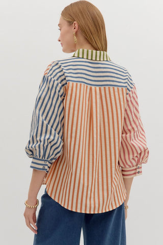 Destiny Multi Stripe Top