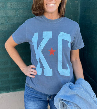 Marie Denim KC Tee