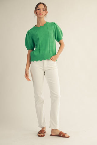 Morgan Green Sweater