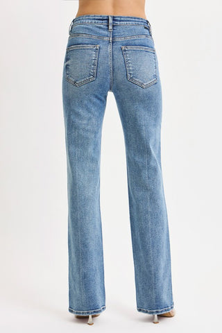 Talisa Medium Wash Straight Jean