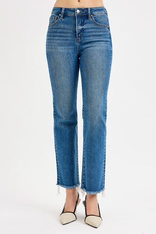 Aurora Medium Straight Crop Jean