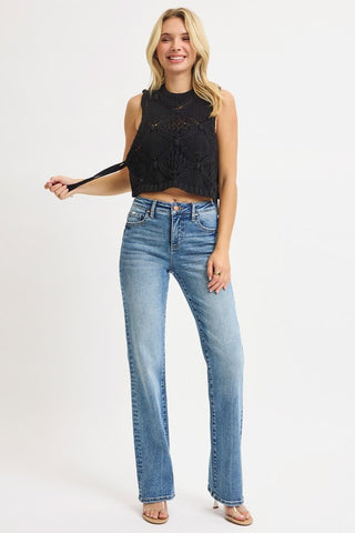 Talisa Medium Wash Straight Jean