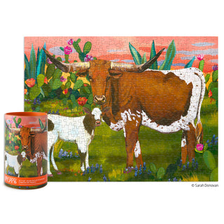 Longhorns 500 Piece Puzzle