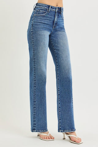 Jada Medium Wash Straight Denim