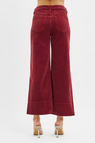 Mirabelle Wine Corduroy Pant