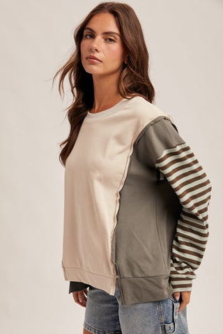 Julietta Ecru Multi Top