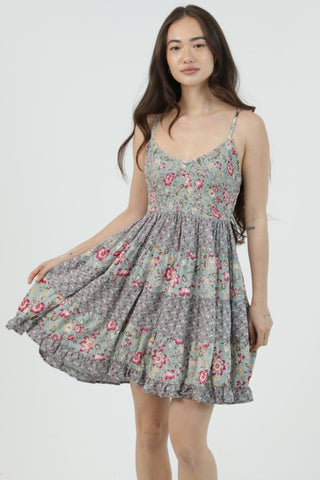 Talia Jade Floral Dress