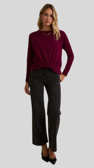 Cora Magenta Top