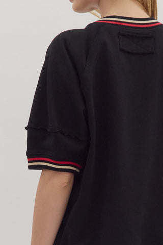 Randi Black Sweatshirt