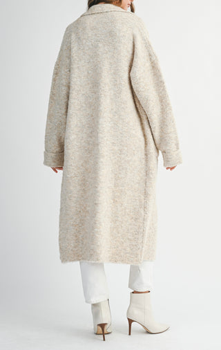 Renee Sand Sweater Jacket