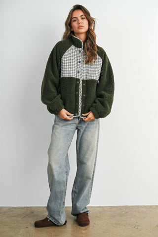 Renee Green Sherpa Jacket