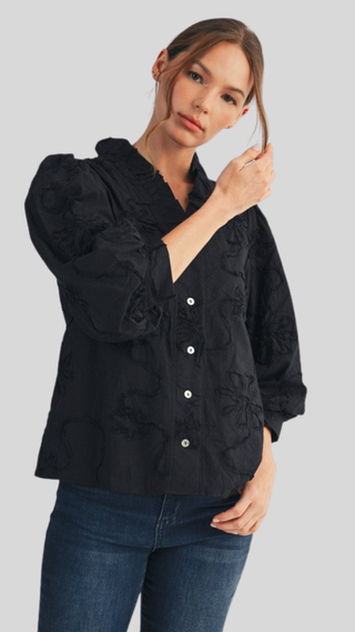 Amaya Black Top