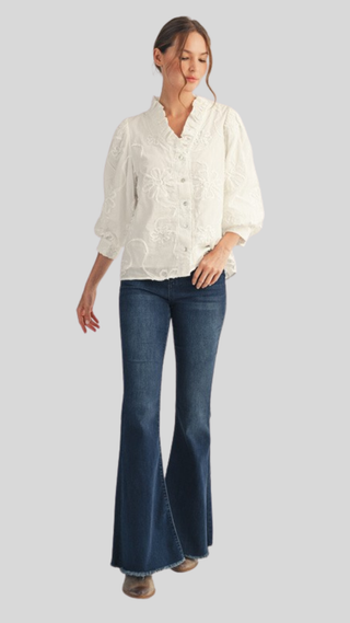 Amaya Ivory Top