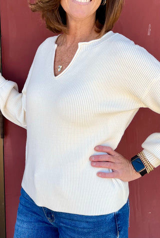 Paityn Cream Sweater