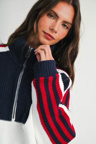 Hunter White Varsity Pullover
