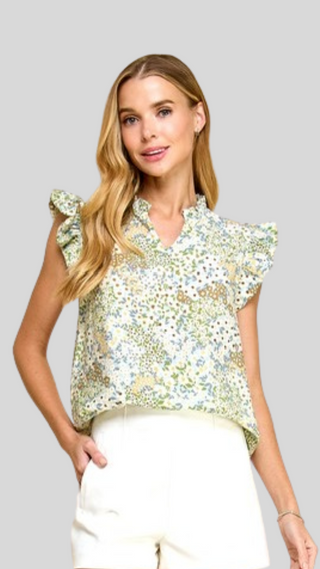 Masey Print Top