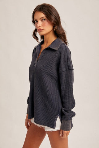 Melanie Navy Thermal