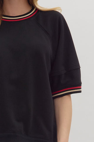 Randi Black Sweatshirt