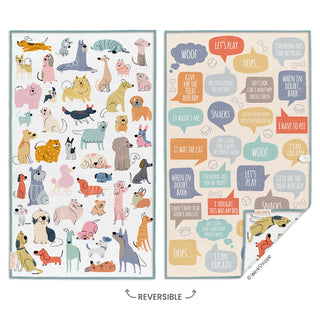 If Dogs Could Talk Microfiber Towel