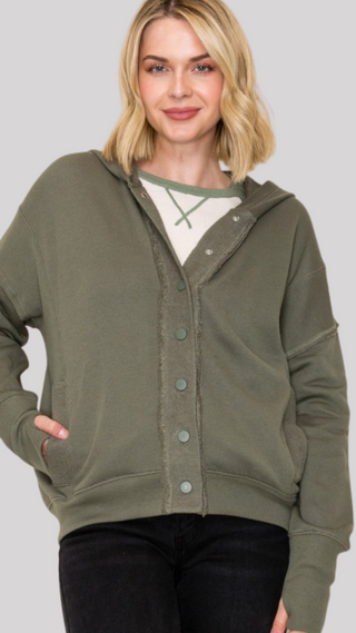 Leona Dark Green Jacket