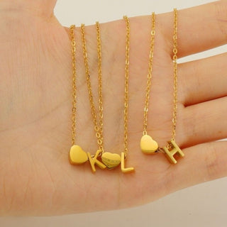 Beth Tarnish Free Initial Necklace