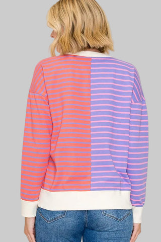 Timber Purple/Coral Sweatshirt