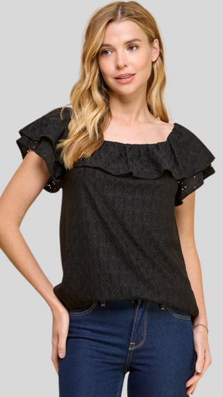 Beatrice Black Top
