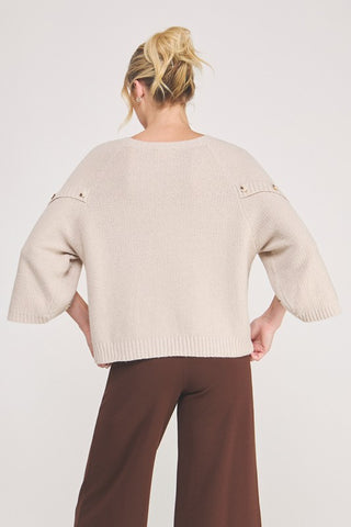 Alyssa Latte Sweater