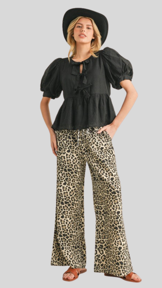 Kris Animal Print Pant