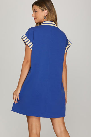 Cayla Royal Dress