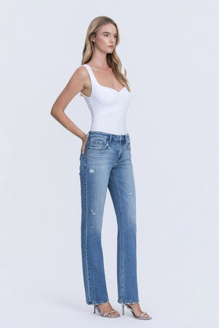 Victoria Medium Straight Jean