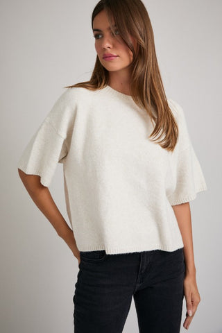 Jennie Light Oatmeal Sweater