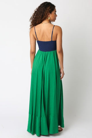 Kinley Navy/Green Dress
