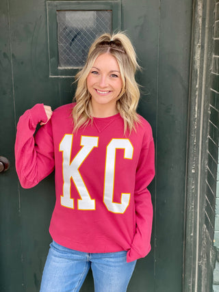 Masey KC Crimson Sweatshirt