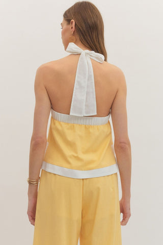 Sadie Lemonade Crossback Tank