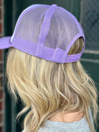 Emma Lavendar Wildcat Hat