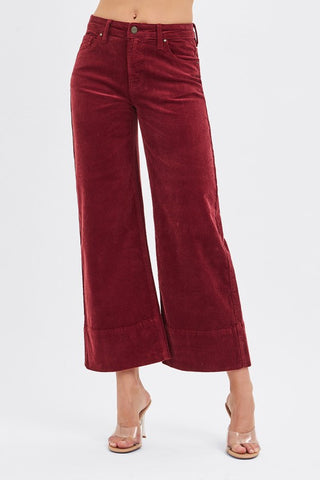 Mirabelle Wine Corduroy Pant