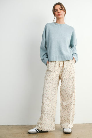 Jenna Sky Tie-Back Sweater