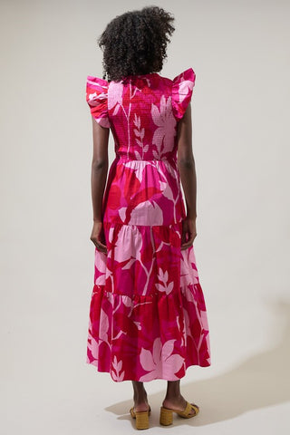Reagan Pink/Red Dress