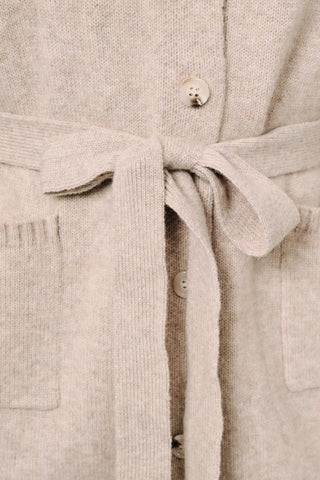 Kelly Oatmeal Button Down Cardigan
