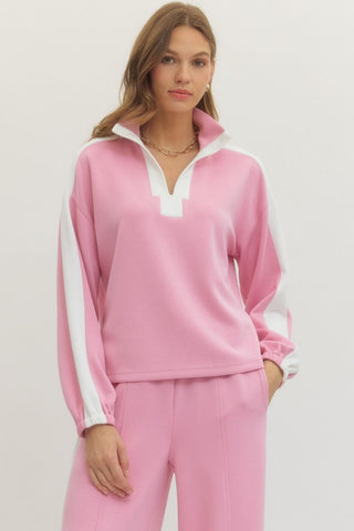 Cassidy Pink Pullover
