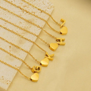 Beth Tarnish Free Initial Necklace