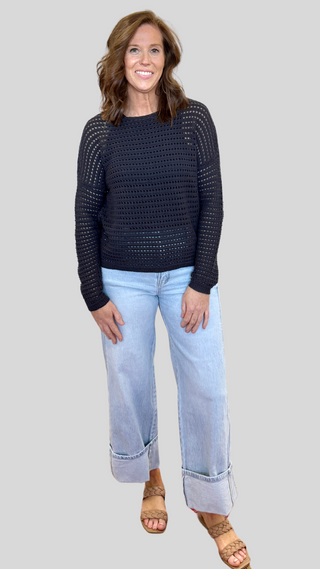 Gia Gunmetal Sweater
