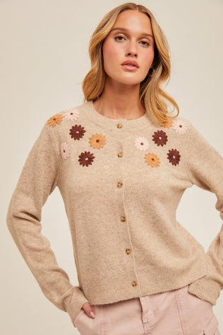 Teri Beige Cardigan