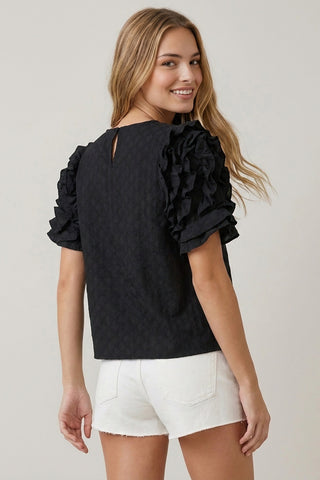 Melanie Black Top